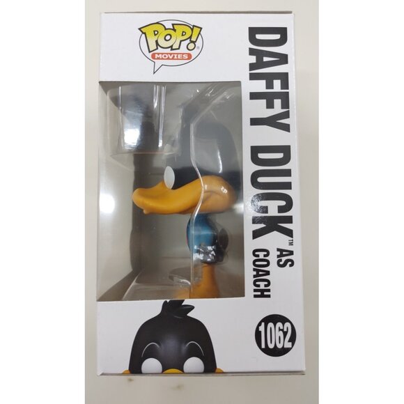 Funko Pop Movies Space Jam A New Legacy Daffy Duck as Coach #1062 - Picture 2 of 6